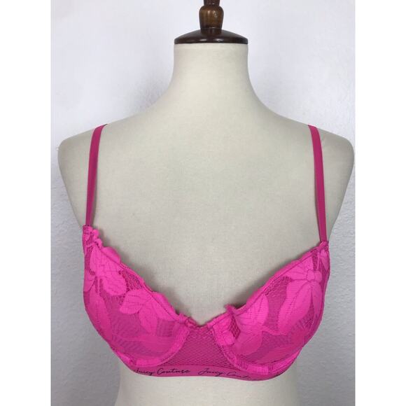 Juicy Couture Lingerie Floral Lace Bra - Picture 1 of 9